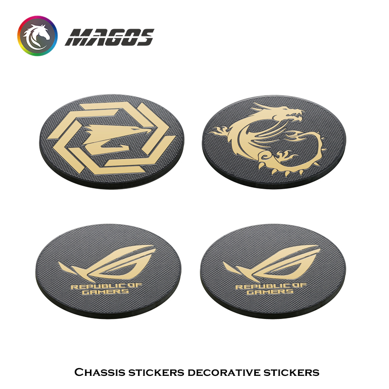 Gaming Accessories Rgb - 3 Cái/lốc ROG MSI AORUS 12CM