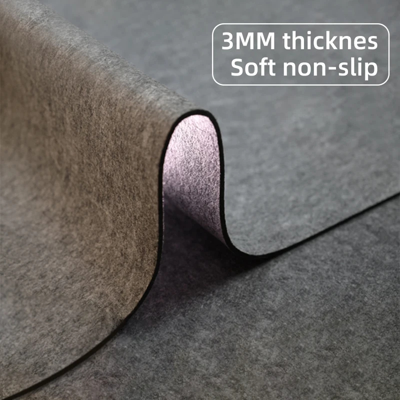 Gaming Accessories For Your Desk - Wool Felt Mouse Pad Office Computer