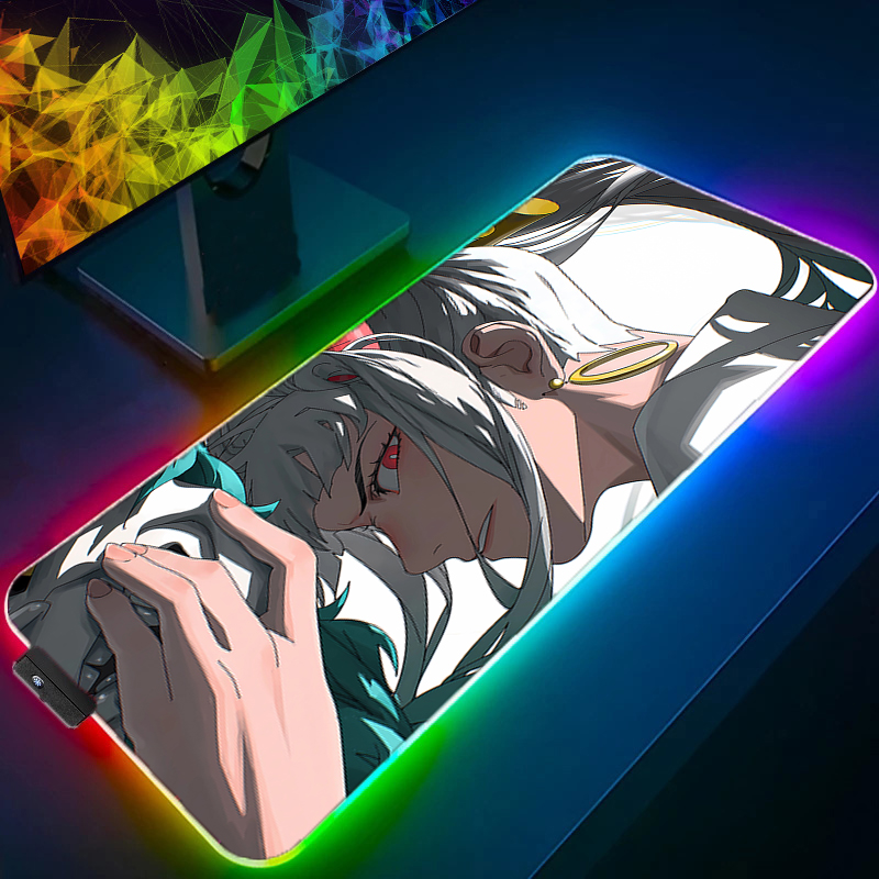 RGB LED Mouse Pad Office Desk  - đánh giá và giá Gaming Accessories Rgb