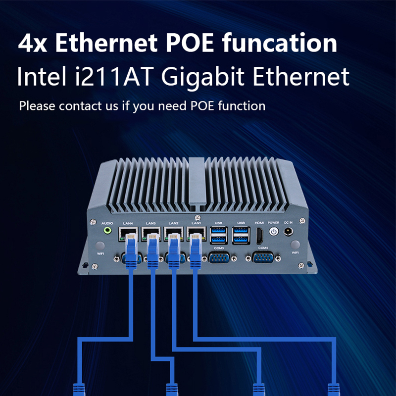 XCY X77 Fanless Industrial Min - đánh giá và giá Intel Cpu Core I5