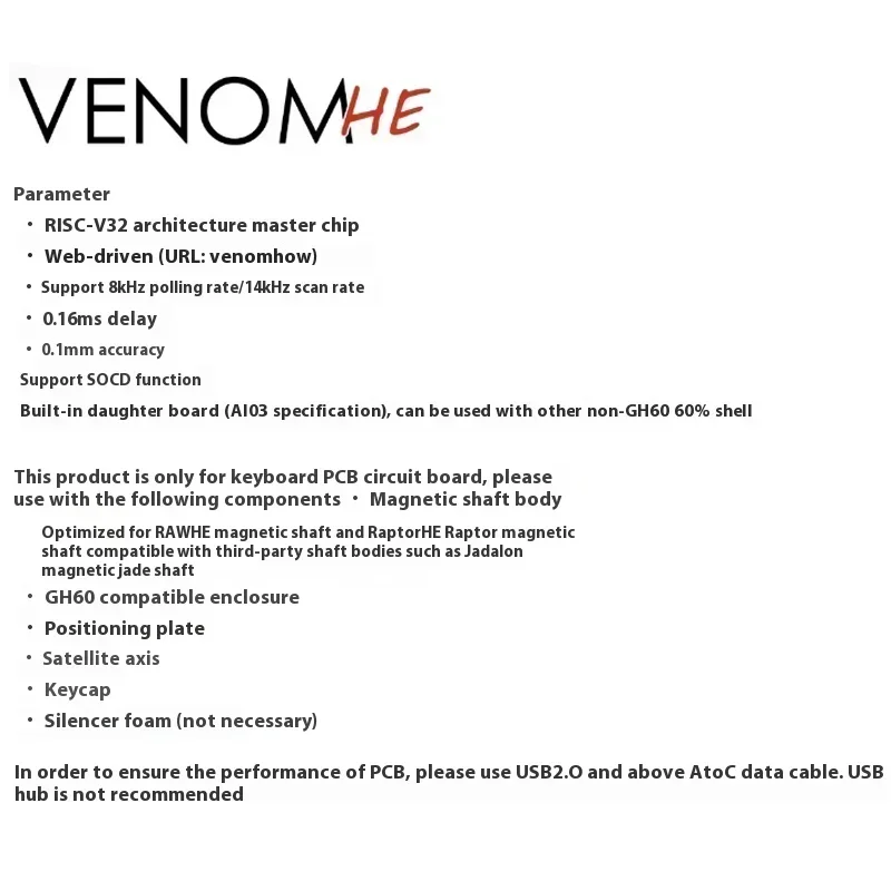 Geonworks Venom60 HE Venom65 H - đánh giá và giá Gaming Accessories Rgb