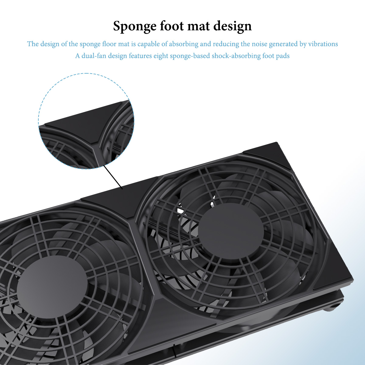 Dual USB Cooling Fan with 3-Sp - đánh giá và giá Gaming Accessories Rgb