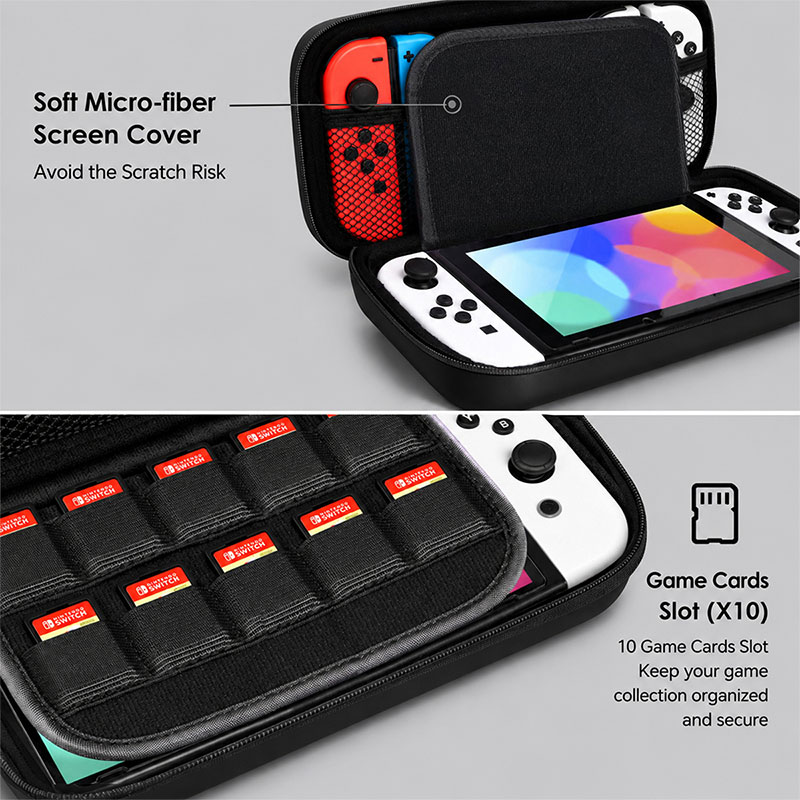 Macaron Color Hard Storage Bag - đánh giá và giá Gaming Accessories Bag