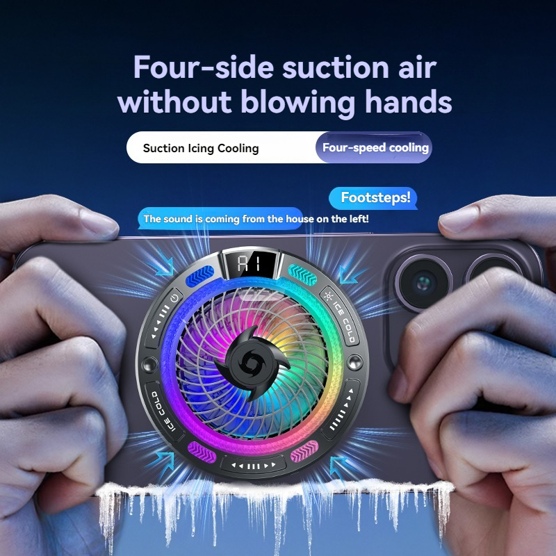 K50 AI Mobile Cooler Magnetic  - đánh giá và giá Gaming Accessories Rgb