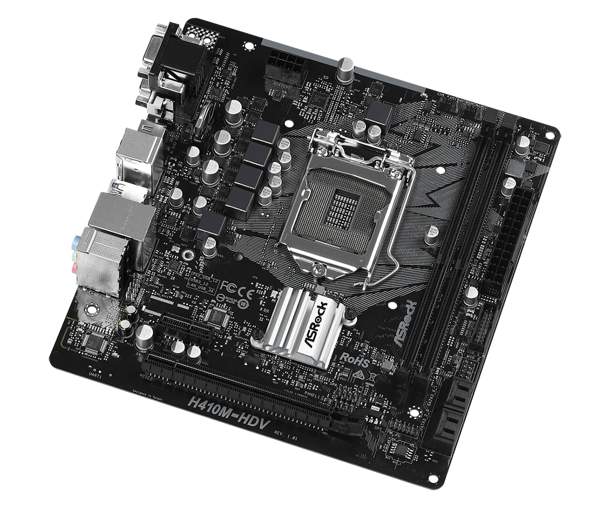 ASROCK H410M-HDV Motherboard I - đánh giá và giá Intel Cpu Core I5