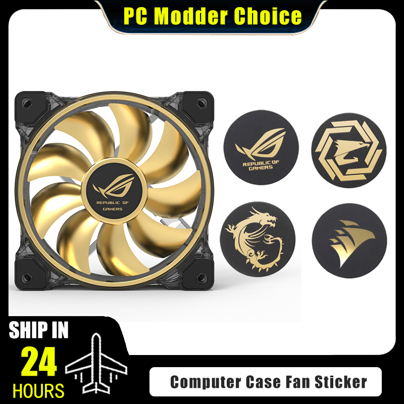 Computer Case Fan Logo Sticker - đánh giá và giá Gaming Accessories Rgb