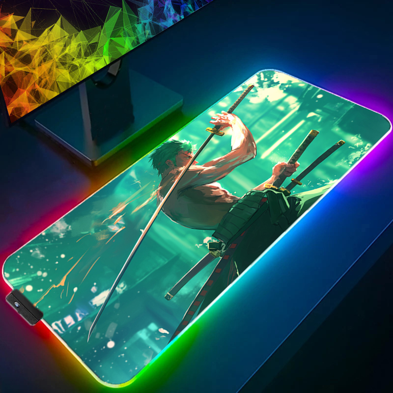ONE PIECE Zoro Mouse Pad RGB G - đánh giá và giá Gaming Accessories For Gaming Setup