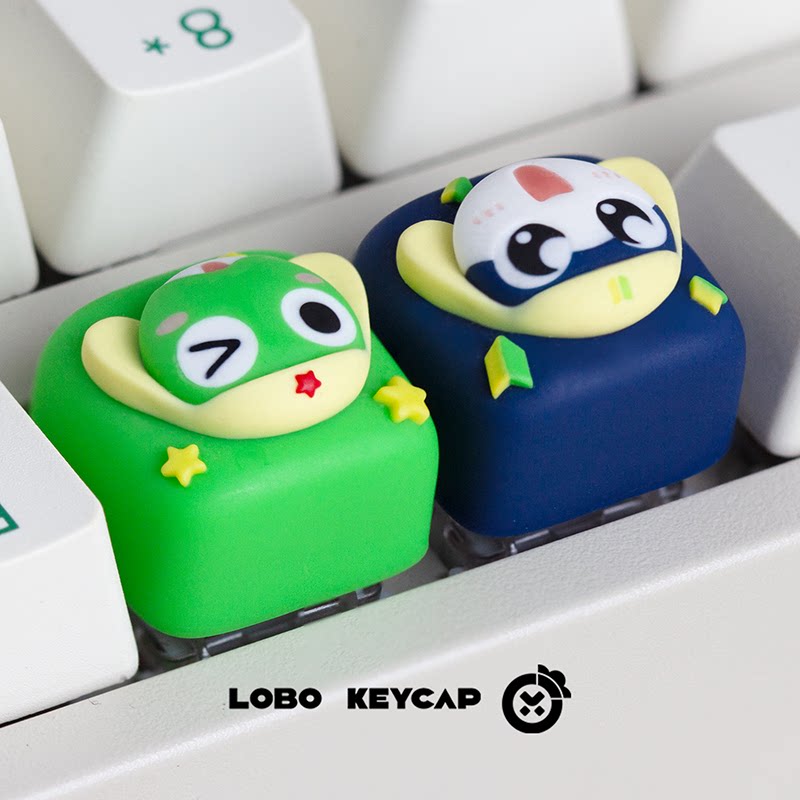 Keroro Themed Anime Keycaps Me - đánh giá và giá Gaming Accessories For Gaming Setup