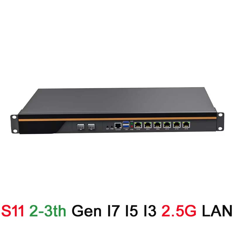 Partaker 1U Rackmount Firewall - đánh giá và giá Intel Cpu Core I5