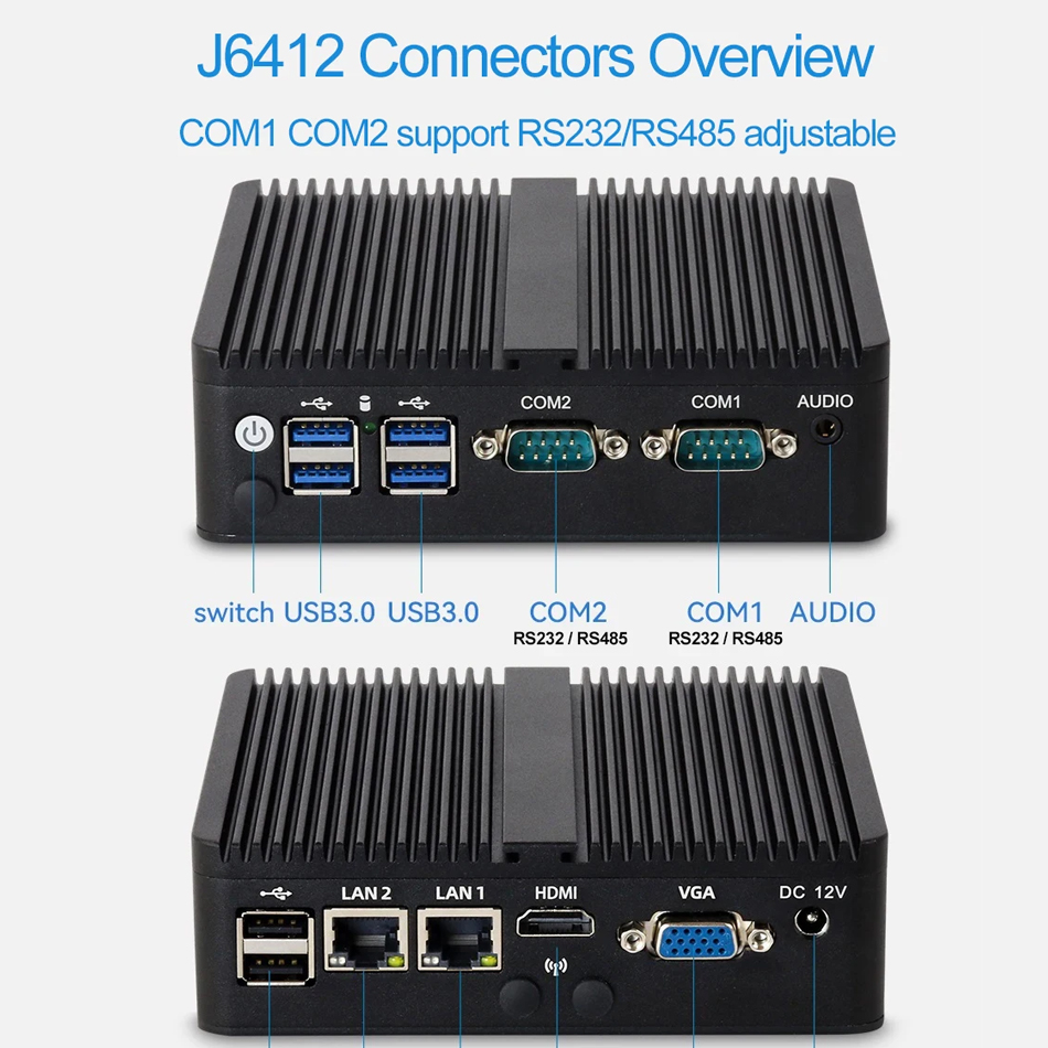 XCY Mini PC Intel Celeron J412 - đánh giá và giá Intel Cpu Core I5
