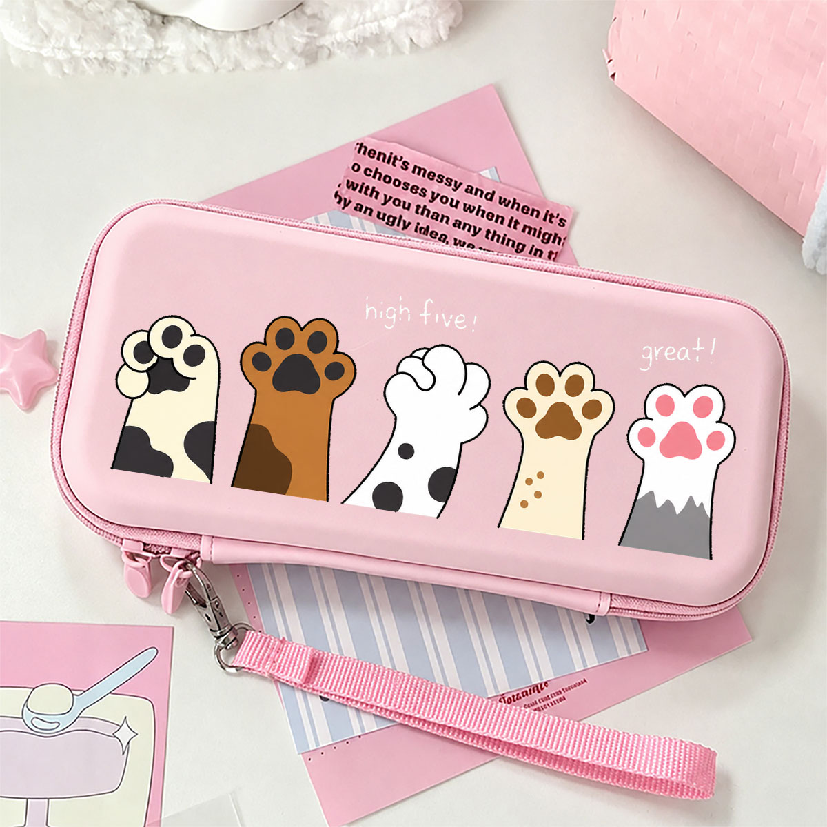 Macaron Color Hard Storage Bag - đánh giá và giá Gaming Accessories Bag