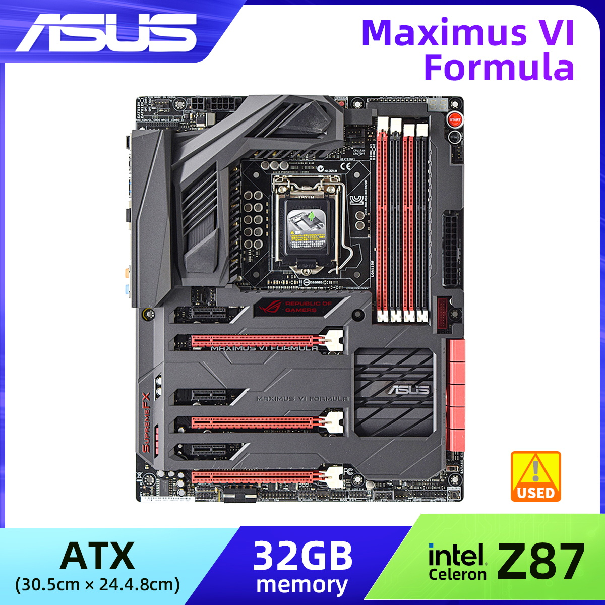 ASUS MAXIMUS VI FORMULA Mother - đánh giá và giá Intel Cpu Core I5
