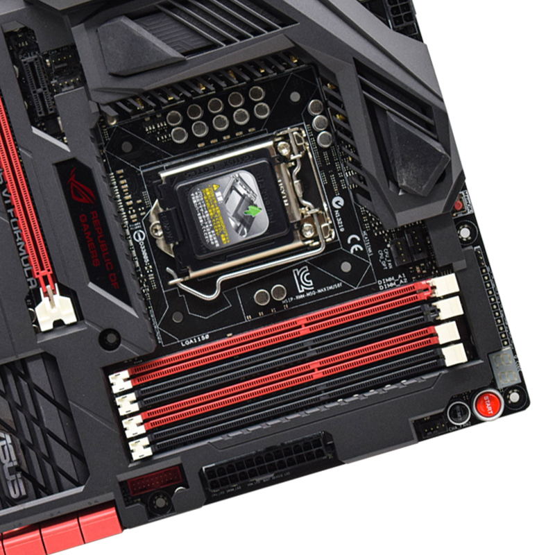 ASUS MAXIMUS VI FORMULA Mother - đánh giá và giá Intel Cpu Core I5