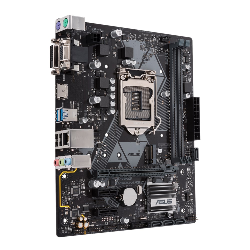ASUS PRIME H310M-A R2.0 Mother - đánh giá và giá Intel Cpu Core I5